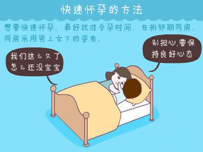 快速怀孕的方法